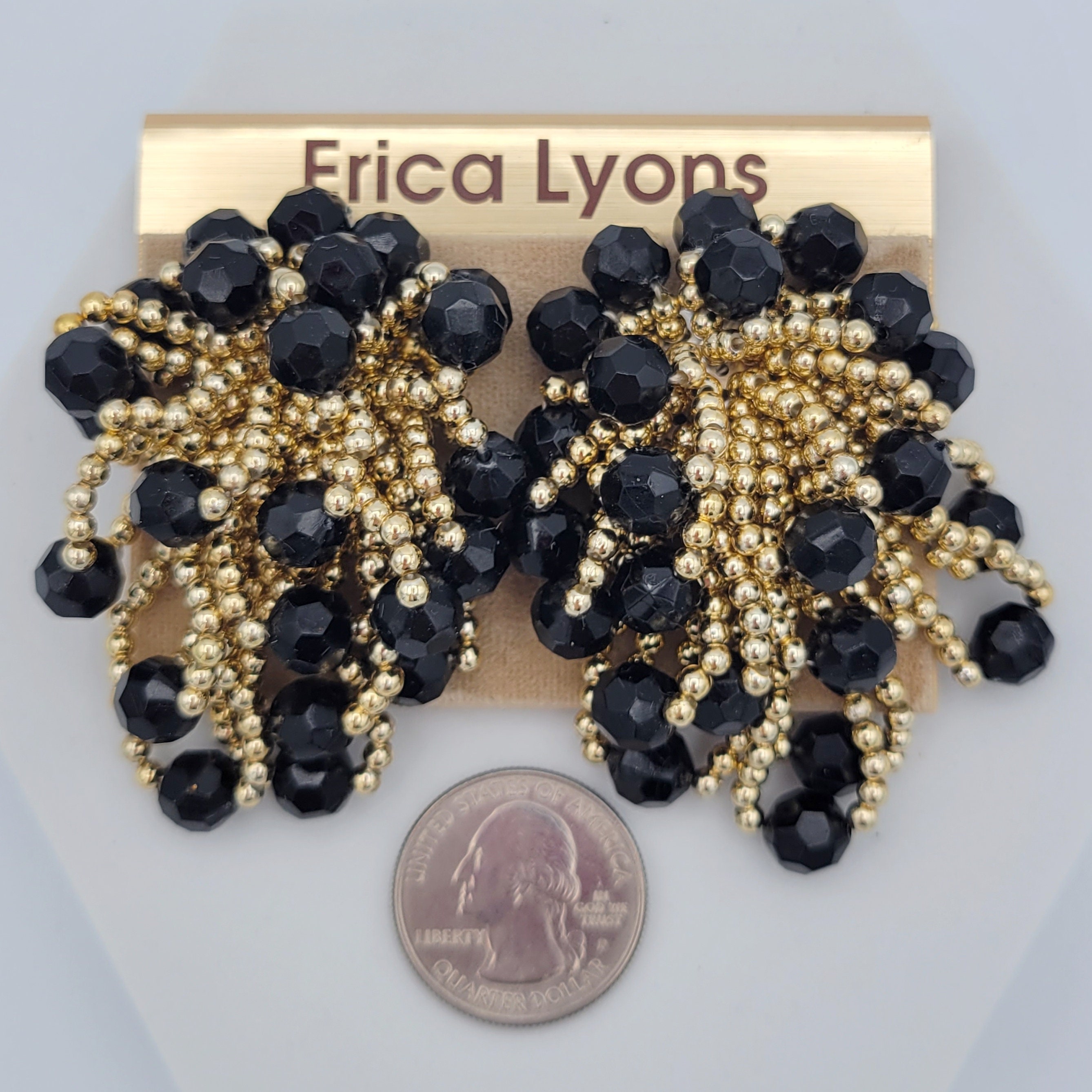 Erica lyons clip earrings deals