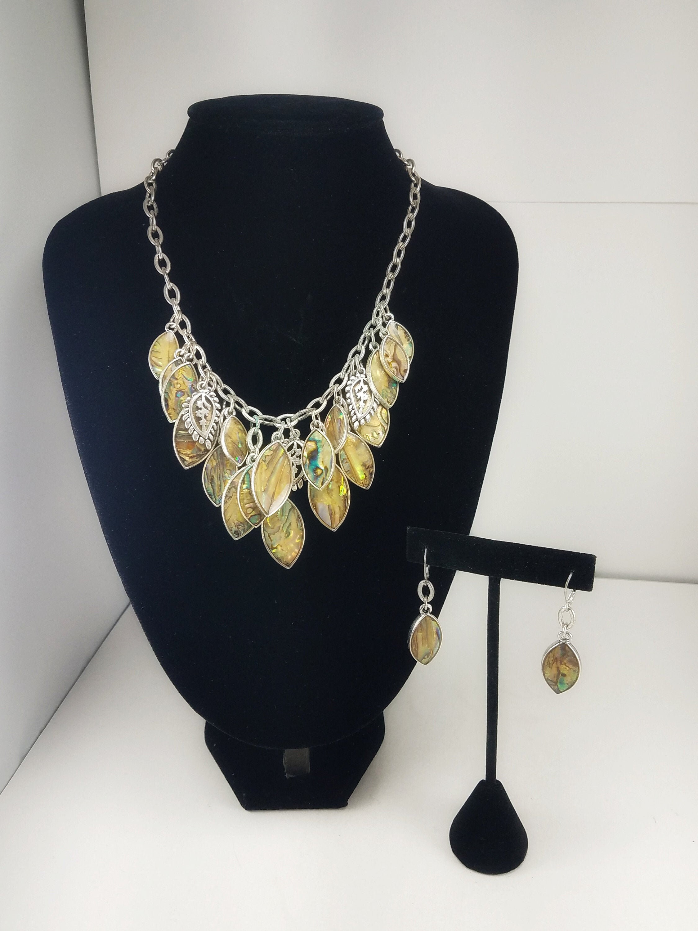 Vintage Premier Designs Monterey Jewelry Set Costume Jewelry Retro