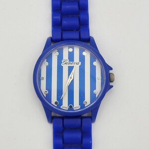 Geneva stripes watch - Etsy 日本