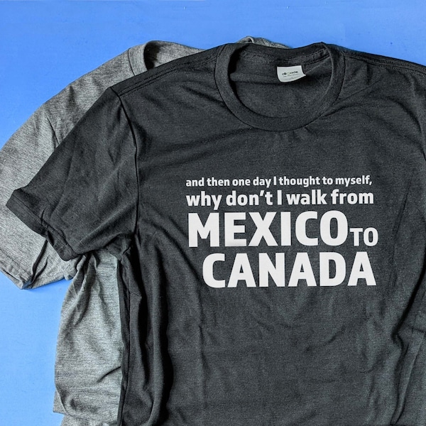 Pacific Crest Trail T-shirt Northbound Mexico to Canada