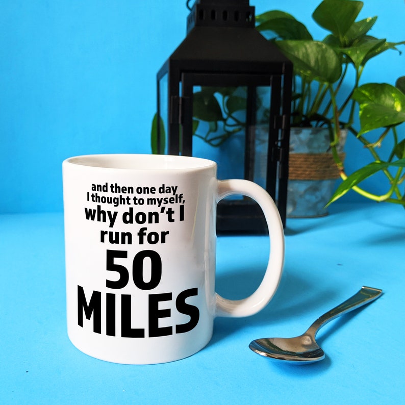 Coffee Mug for 50 Mile Ultramarathon Runners Etsy