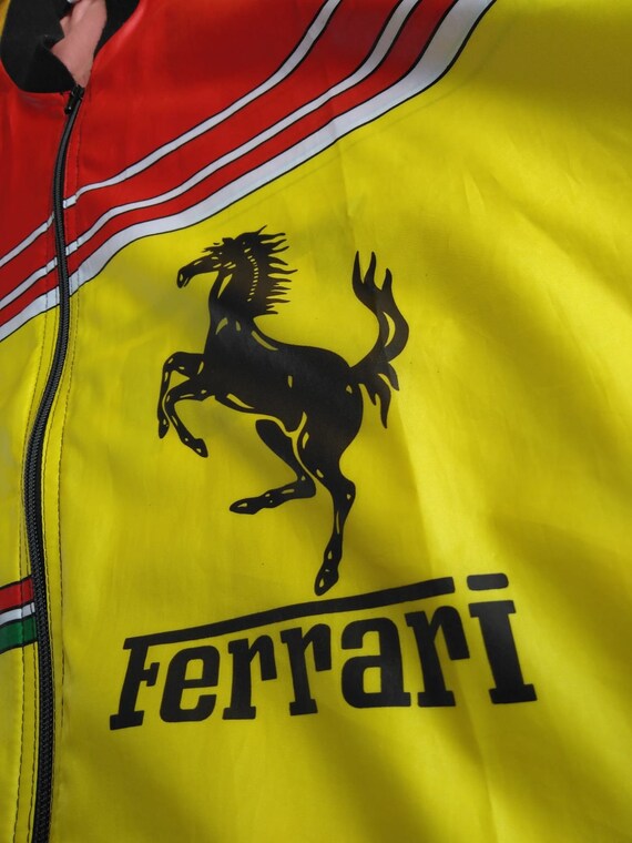 Ferrari Italstyle Lightweight Raincoat Jacket Lig… - image 4