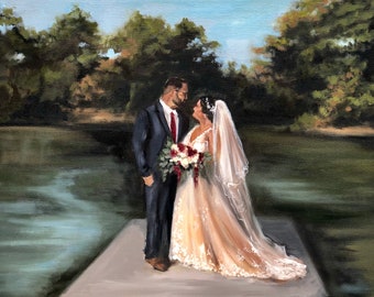 Commissioned Wedding Painting