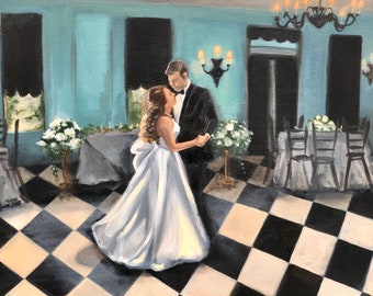 Live Wedding Painter