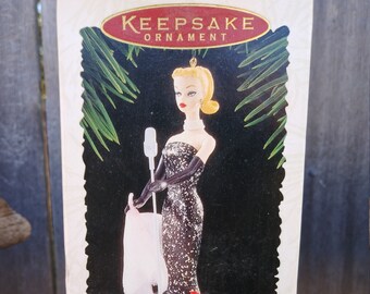 1995 hallmark holiday barbie ornament