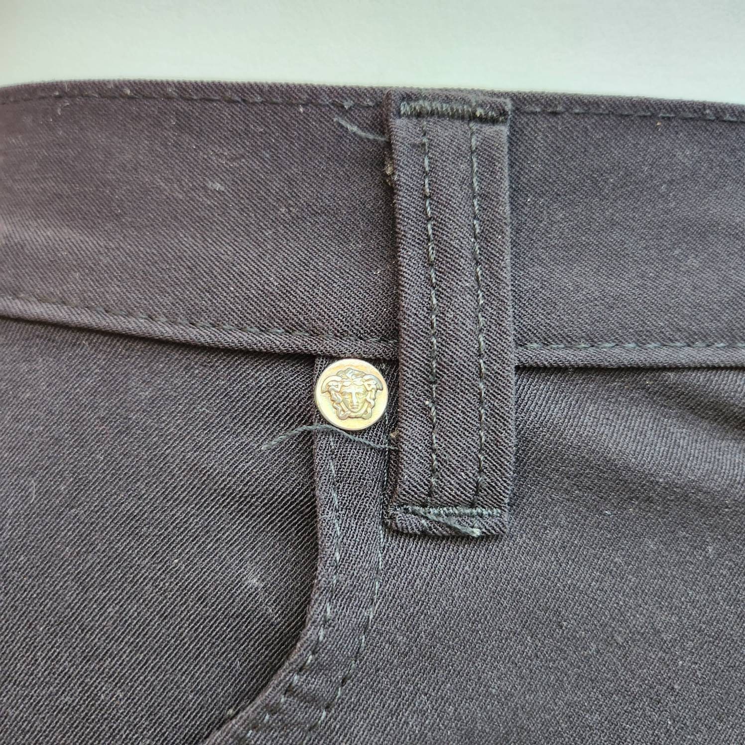 Vintage Black Versace Jeans Couture - Etsy Vintage Black Versace Jeans Couture - Etsy