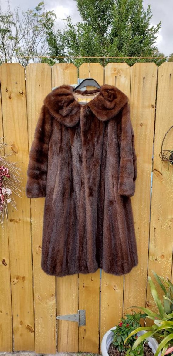 Natural Ranch Mink Coat - image 1