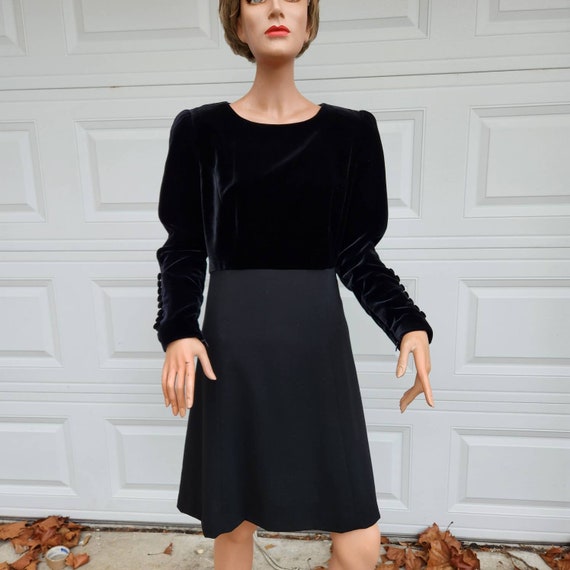 Vintage Rena Lange Black Dress