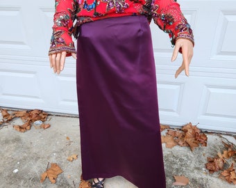 Vintage Purple Vera Wang Skirt