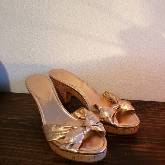 Vintage Coach Pink Heels - image 6