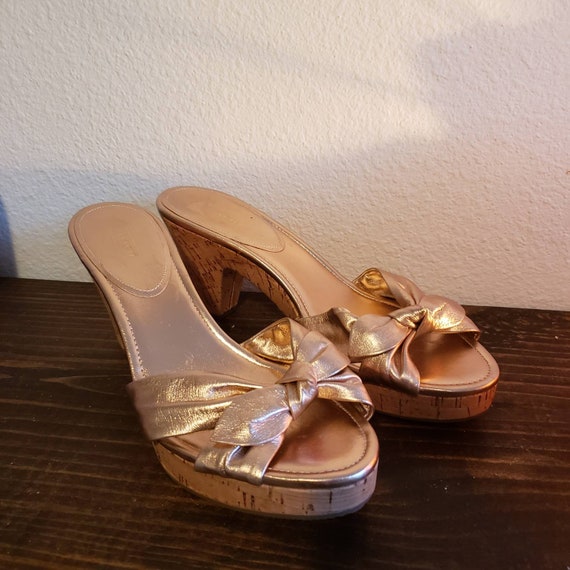 Vintage Coach Pink Heels - image 1