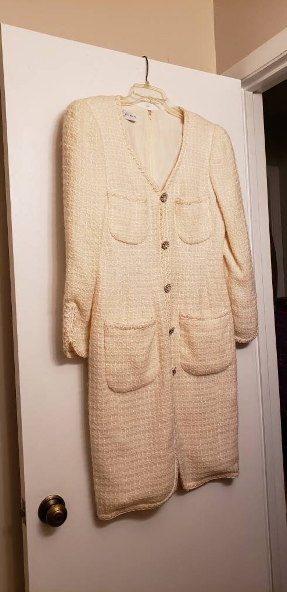 Lillie Rubin off white Dress