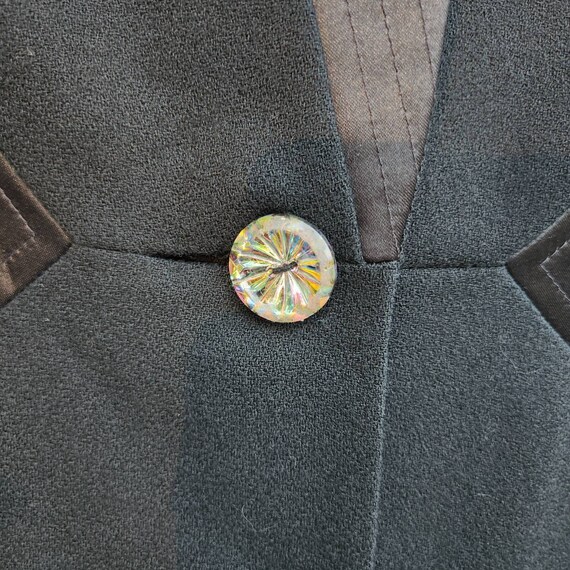 Black Lilli Ann Button Down Jacket - image 6