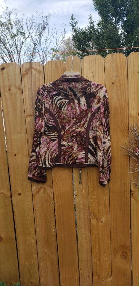 Stunning multicolored jacket - image 5