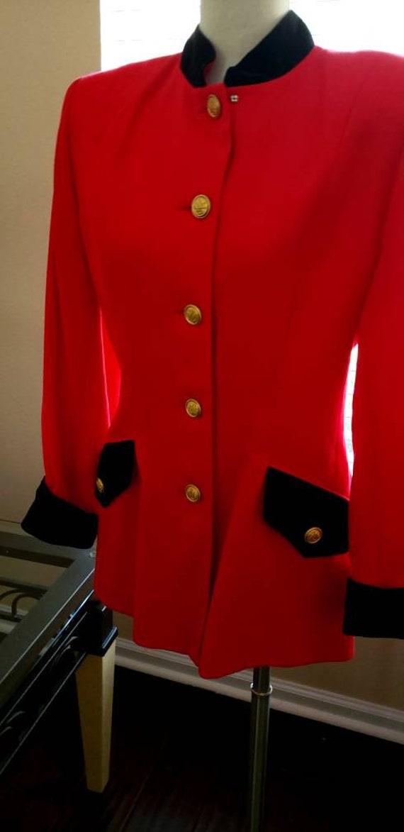 Lillie Rubin red jacket