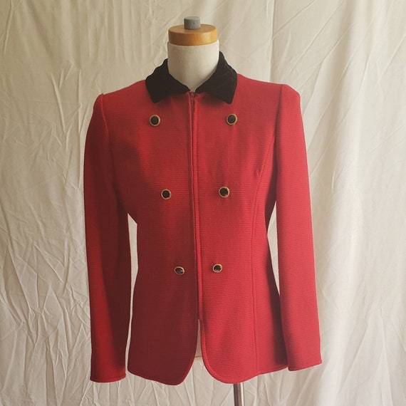 Vintage Valentino Red Jacket