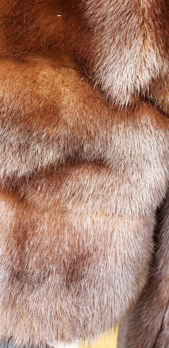 Natural Ranch Mink Coat - image 3