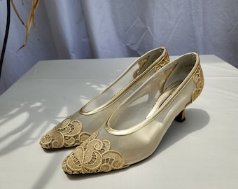 Vintage Golden Stuart Weitzman Shoes