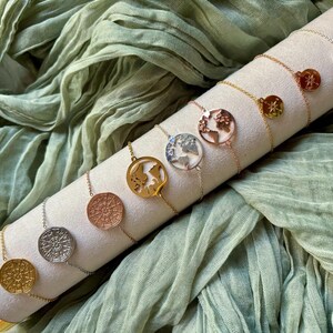 Bracelet en acier inoxydable astro / voyage / monde
