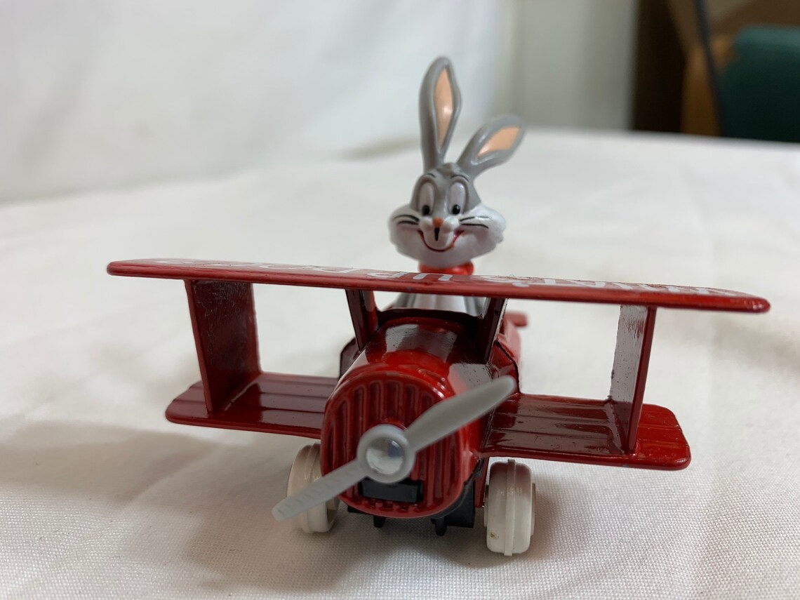 Bugs Bunny in Metal Airplane Etsy