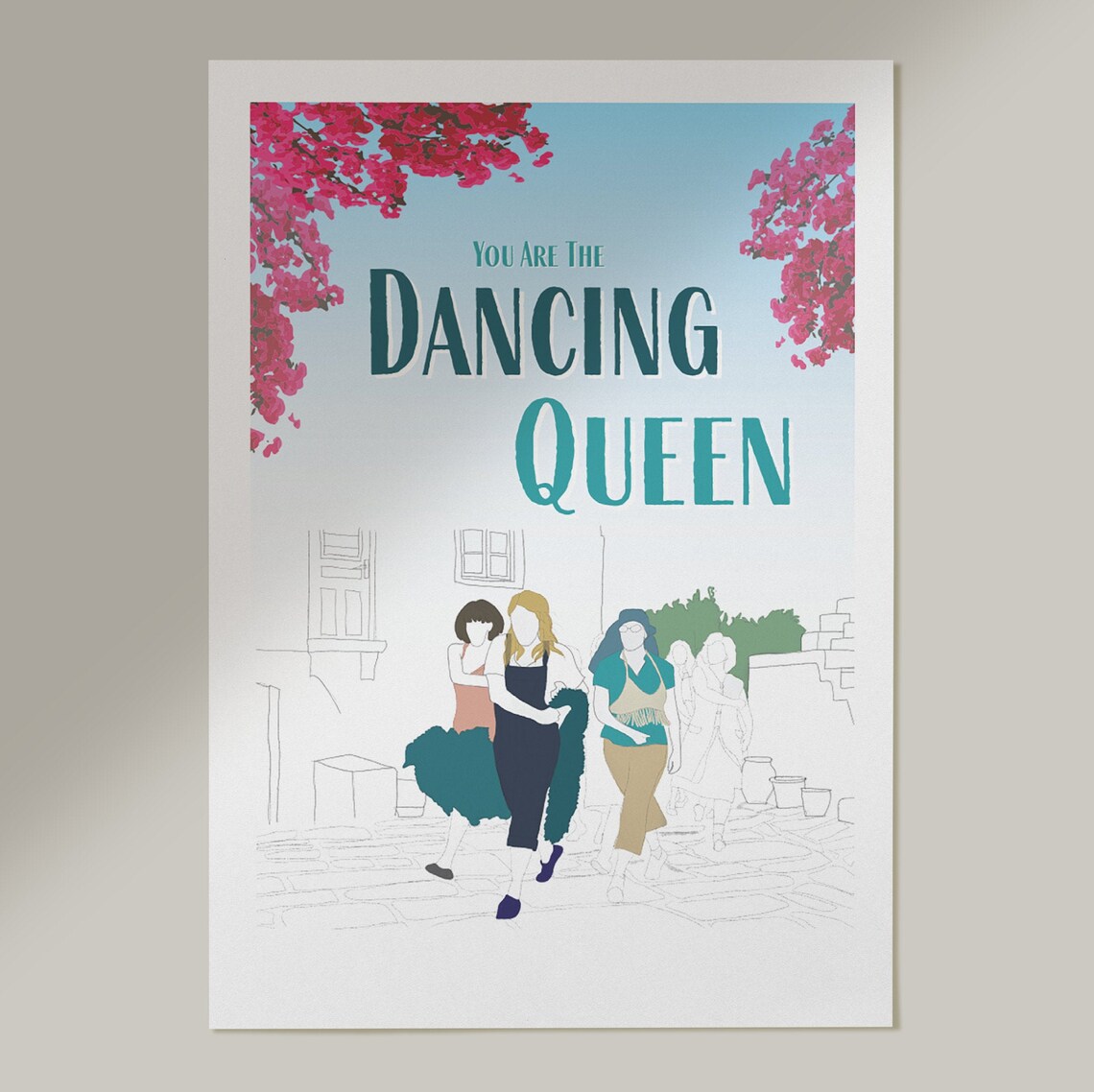 Mamma Mia Movie Musical Poster Print - Dancing Queen - 100% Eco ...