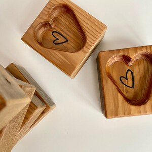 Heart Shaped Ring Jewelry Dish | Engagement Gift | Unique Jewelry Tray