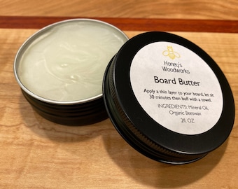 Cutting Board Butter I Organic Beeswax