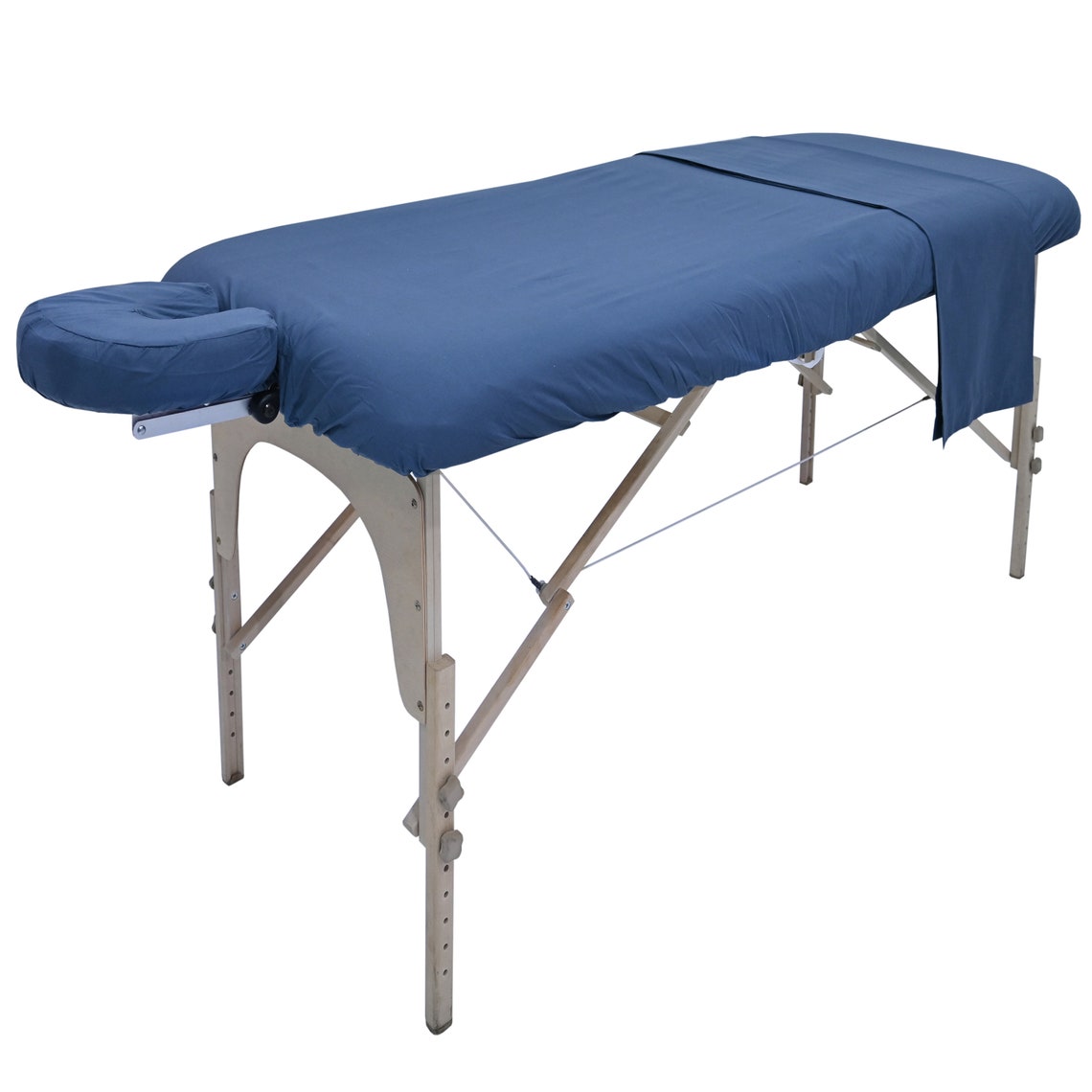 Massage Table Sheets set of 3, Poly Cotton Massage Table Flat Sheet