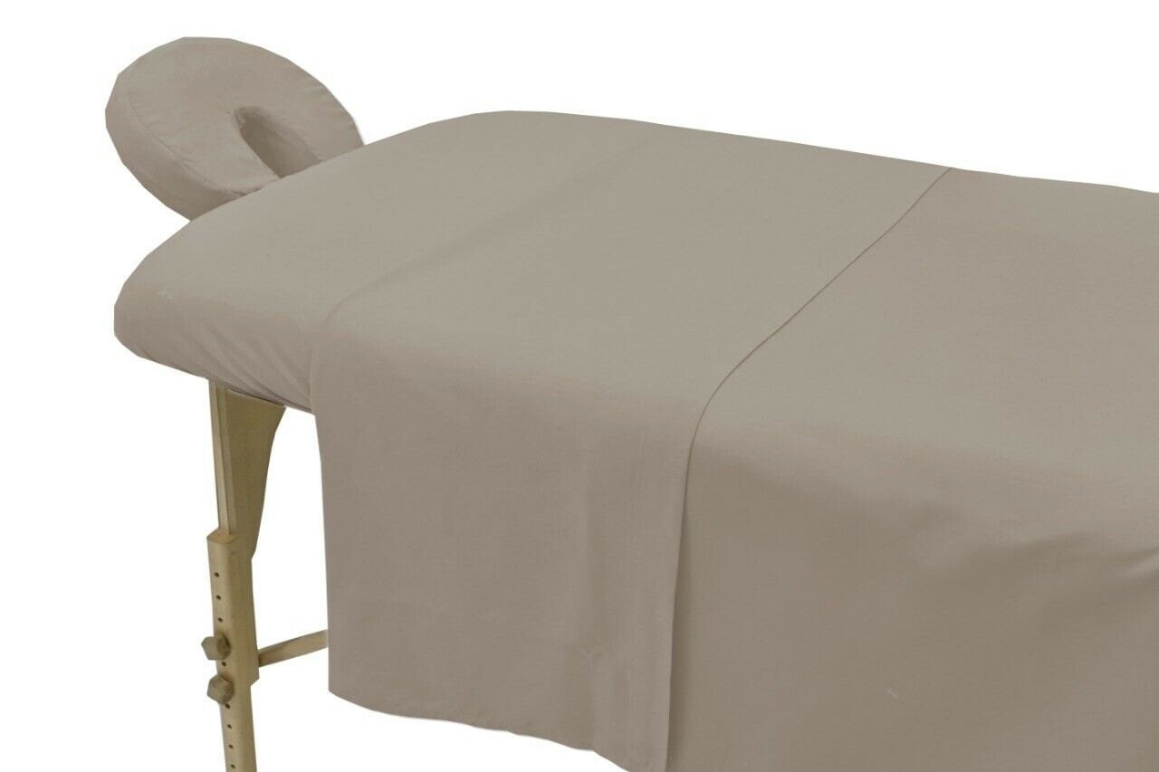 Massage Table Sheet 3 Pieces Set Soft & Double Brushed 100 Microfiber
