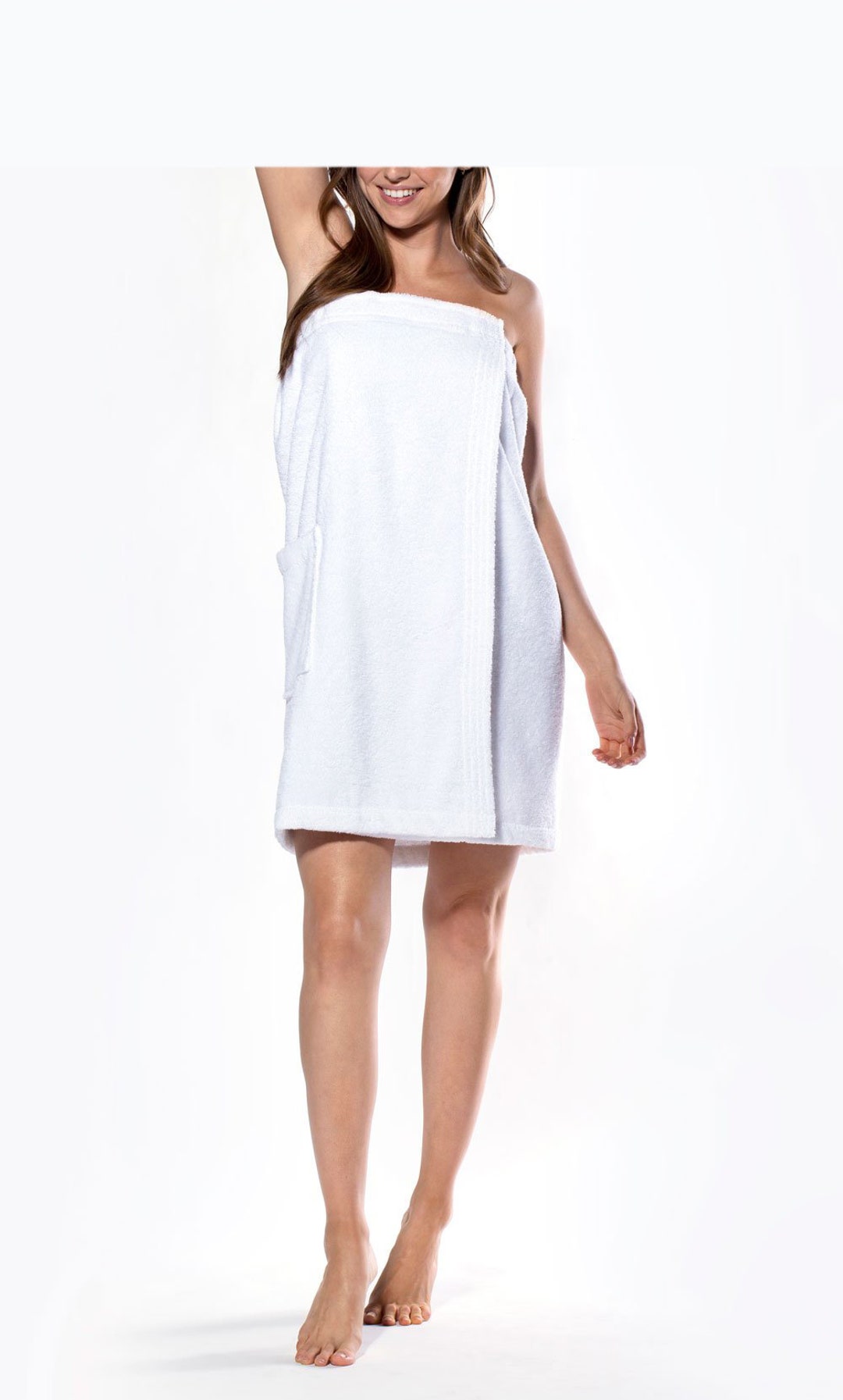 100 Turkish Cotton White Terry Cloth Spa, Bath Wrap Etsy