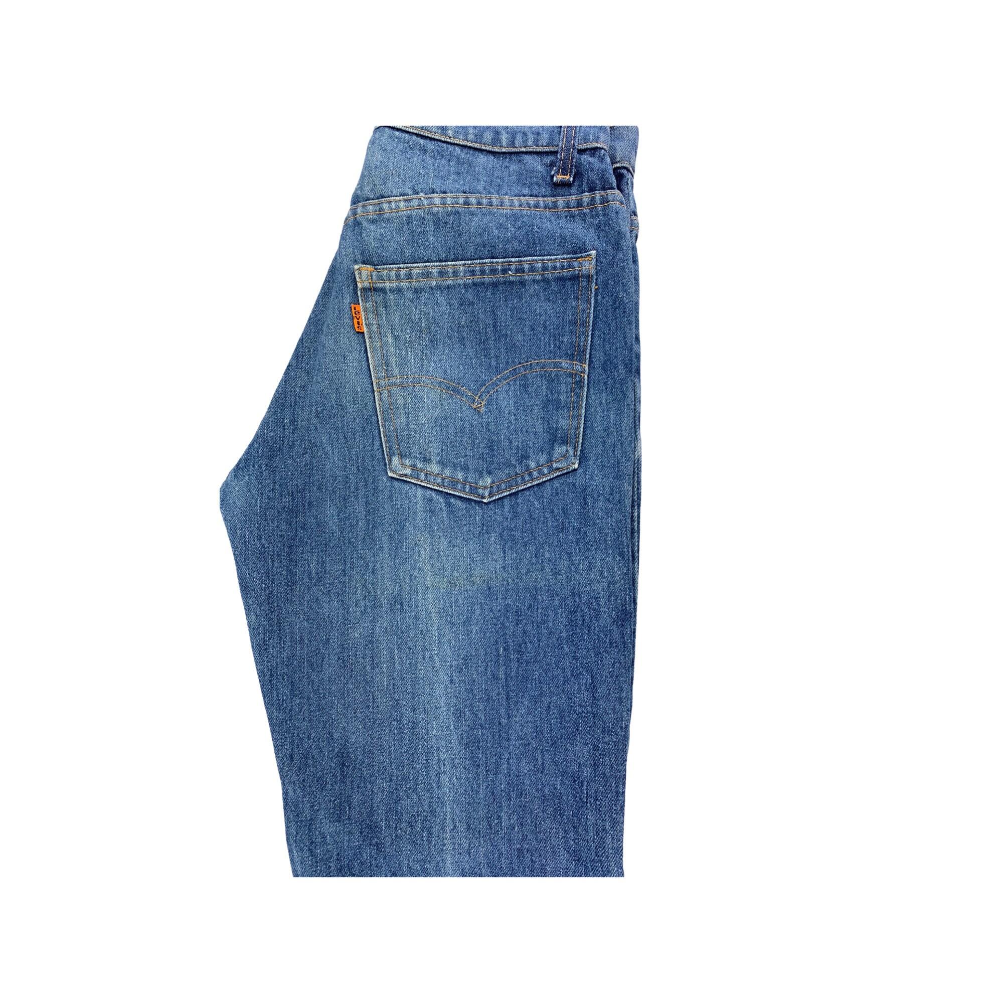 LEVI’S orangetab 1970s Vintage Levi's Orange Tab Buckle Back Bell Bottoms 30