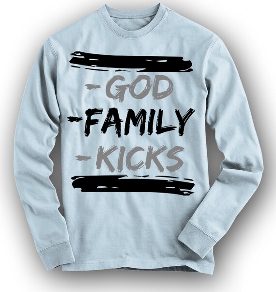 Kicks Shirt in Yeezy 700 Mnvn Blue Tint 