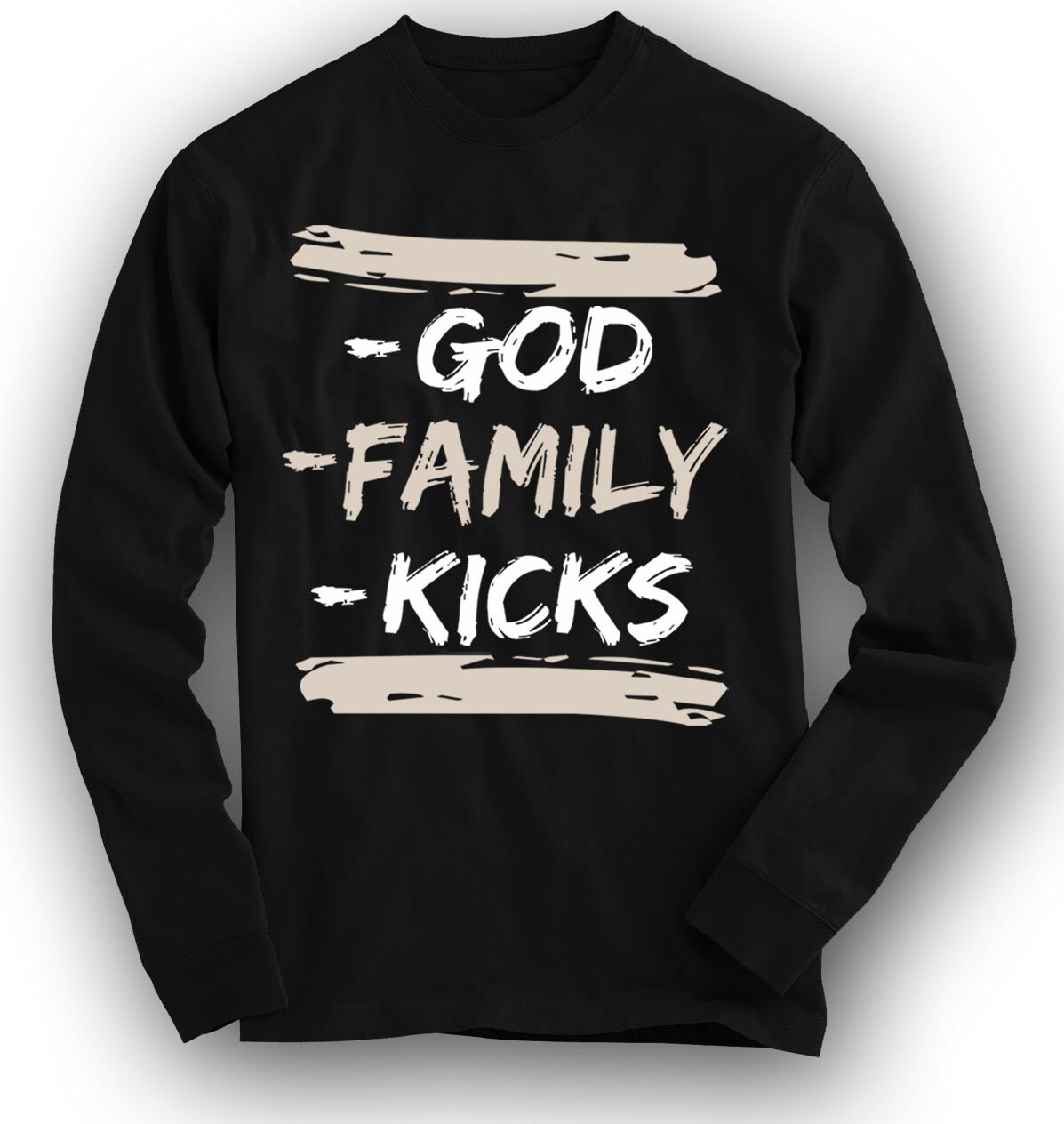 Kicks Shirt in Yeezy Core Black White 
