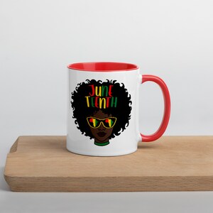 Juneteenth, Juneteenth Mug, Juneteenth Gift, Gift for Her, African American Mug, Juneteenth Freedom, Day of Freedom, Black History