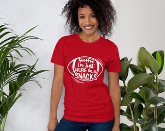 Fall Football Shirt, Tailgate T shirt, Football Season, College Football, Football Mom Shirt, Unisex T-shirt met korte mouwen