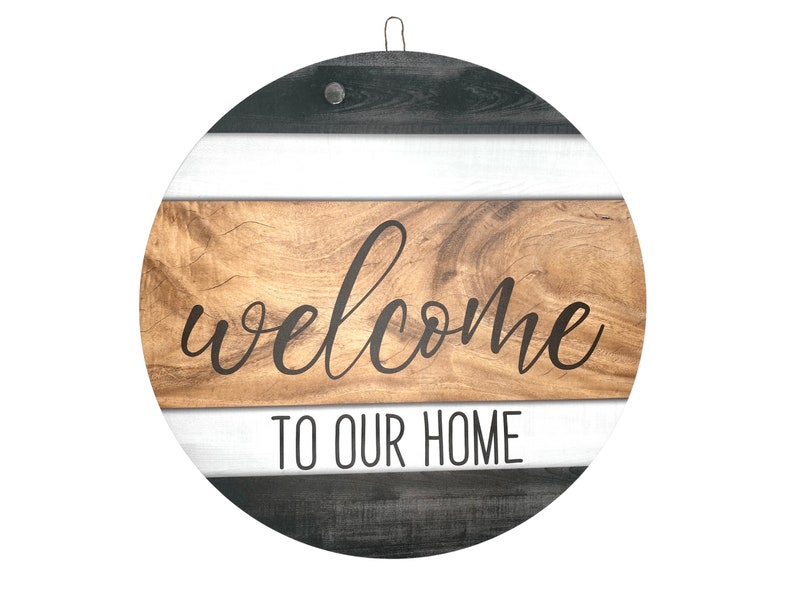 Interchangeable Sign for Front Door Interchangeable Etsy