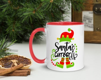 Elf Mug, Coffee Mug, Christmas Mug, Santa’s Elf