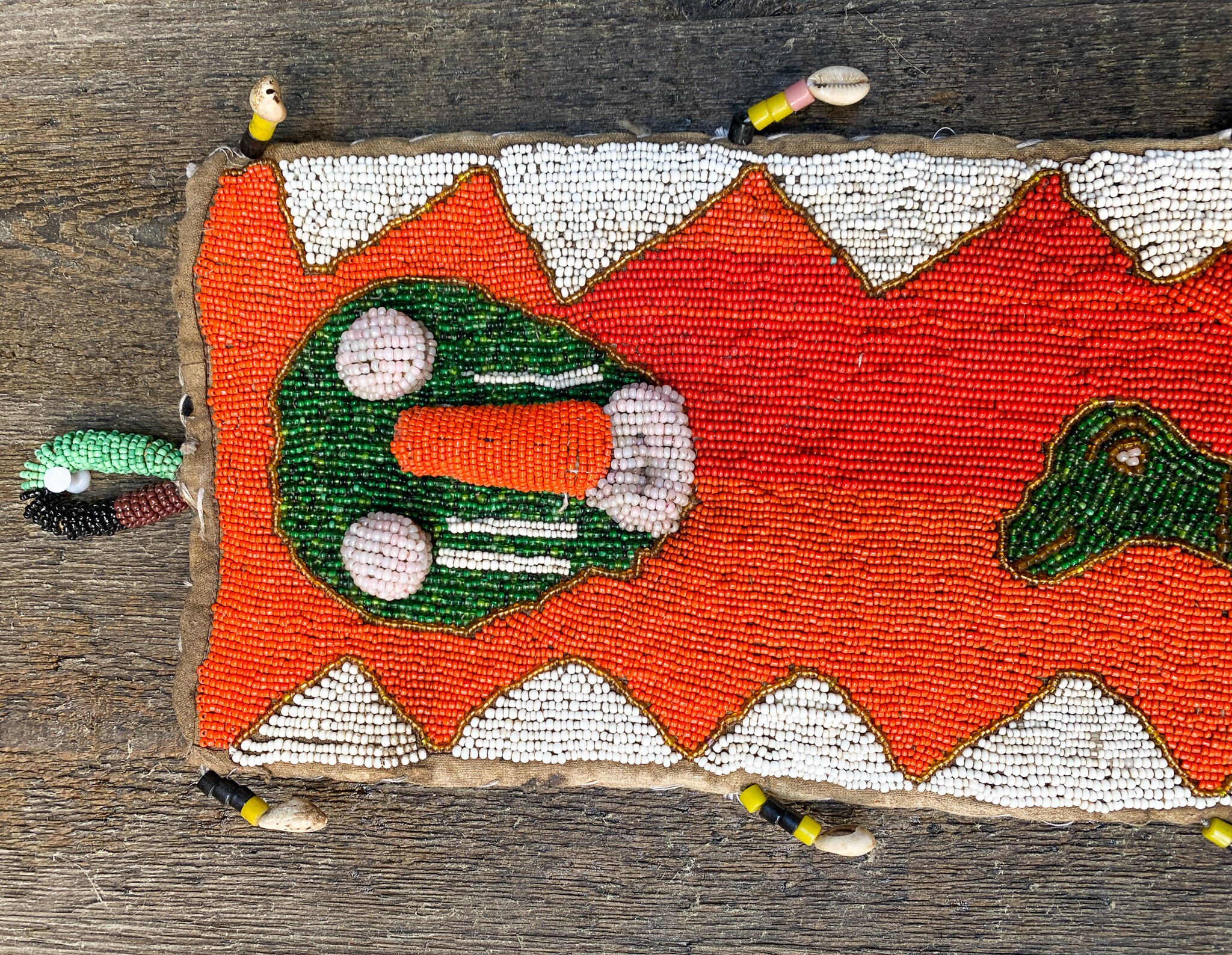Beaded Diviner's Belt - Yoruba Tribe -3d Faces & Birds - Etsy