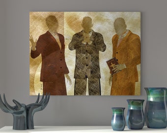 Closer To You 2 | African American Art, Religious, Church Wall Art, Black Art, Canvas, Art Print, Black Men