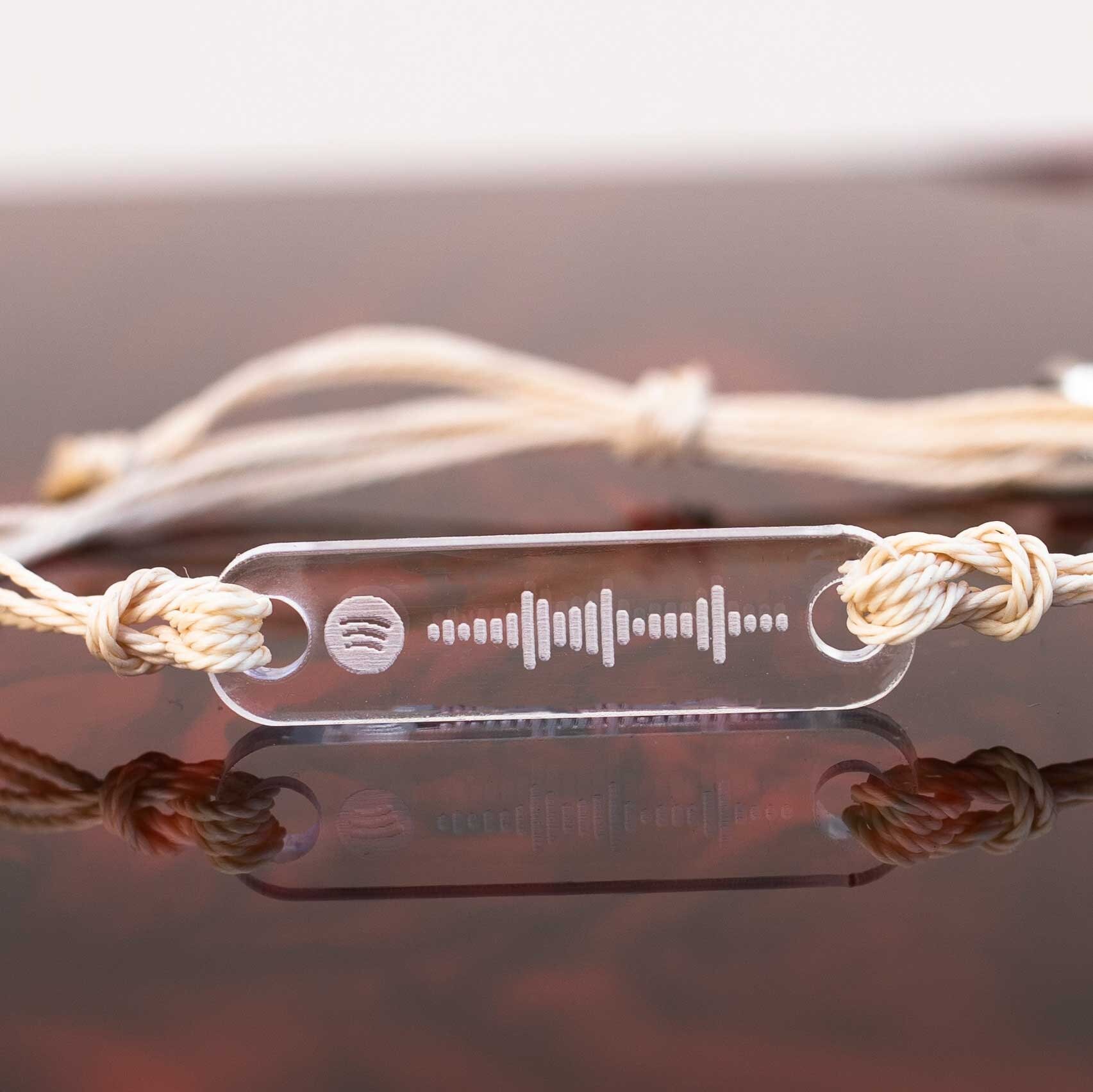 Spotify code friendship bracelet Clearance