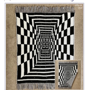 Destination Unknown Afghan (PDF Crochet Pattern)