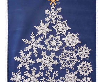 Roliga och fina flingor nr 9 (PDF-virkmönster)