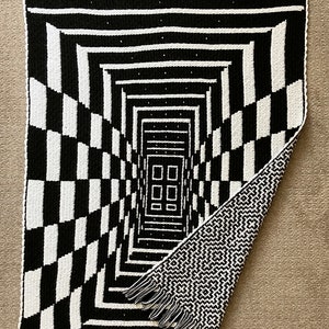 Destination Unknown Afghan (PDF Crochet Pattern)