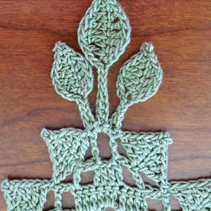 Collage of Leaves Table Set PDF Crochet Pattern image 9