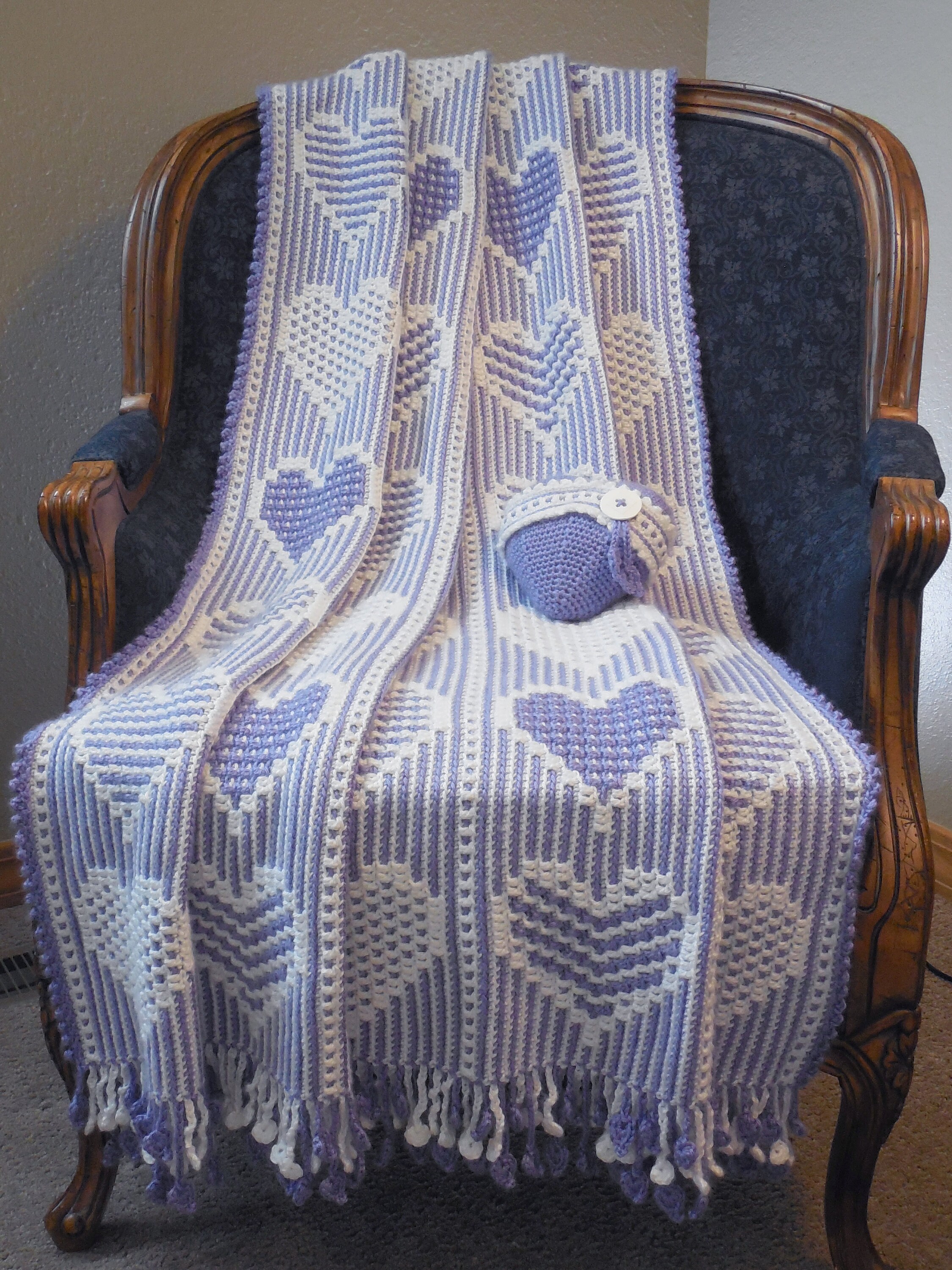Flora Collection: set of 12 mosaic crochet patterns