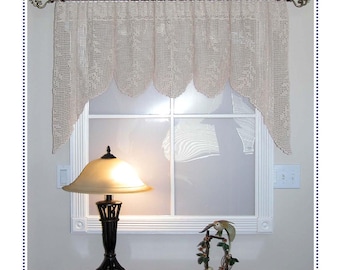 Blowing Wheat Valance (PDF Crochet Pattern)