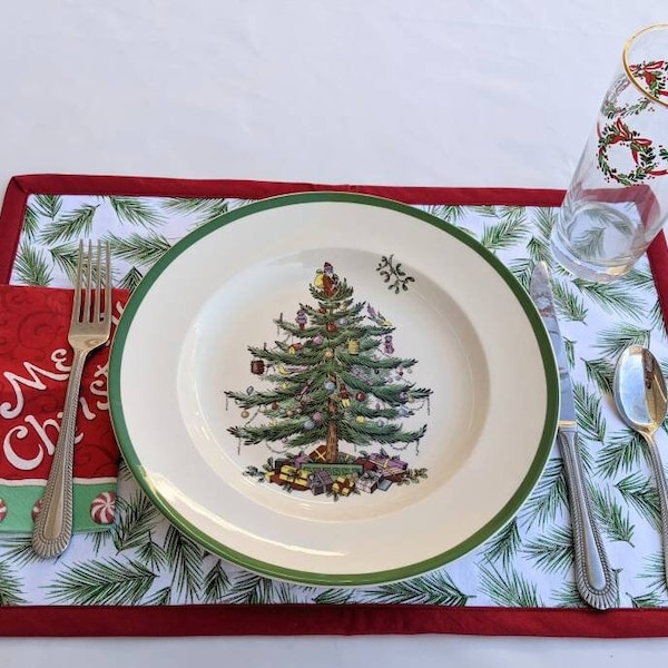 Christmas Placemats Etsy