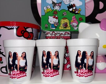 Custom foam cups