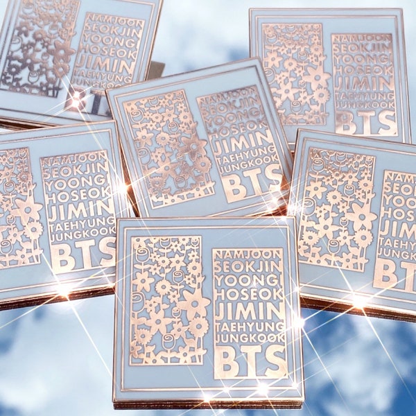 Buy Bts Enamel Pin Online In India Etsy India