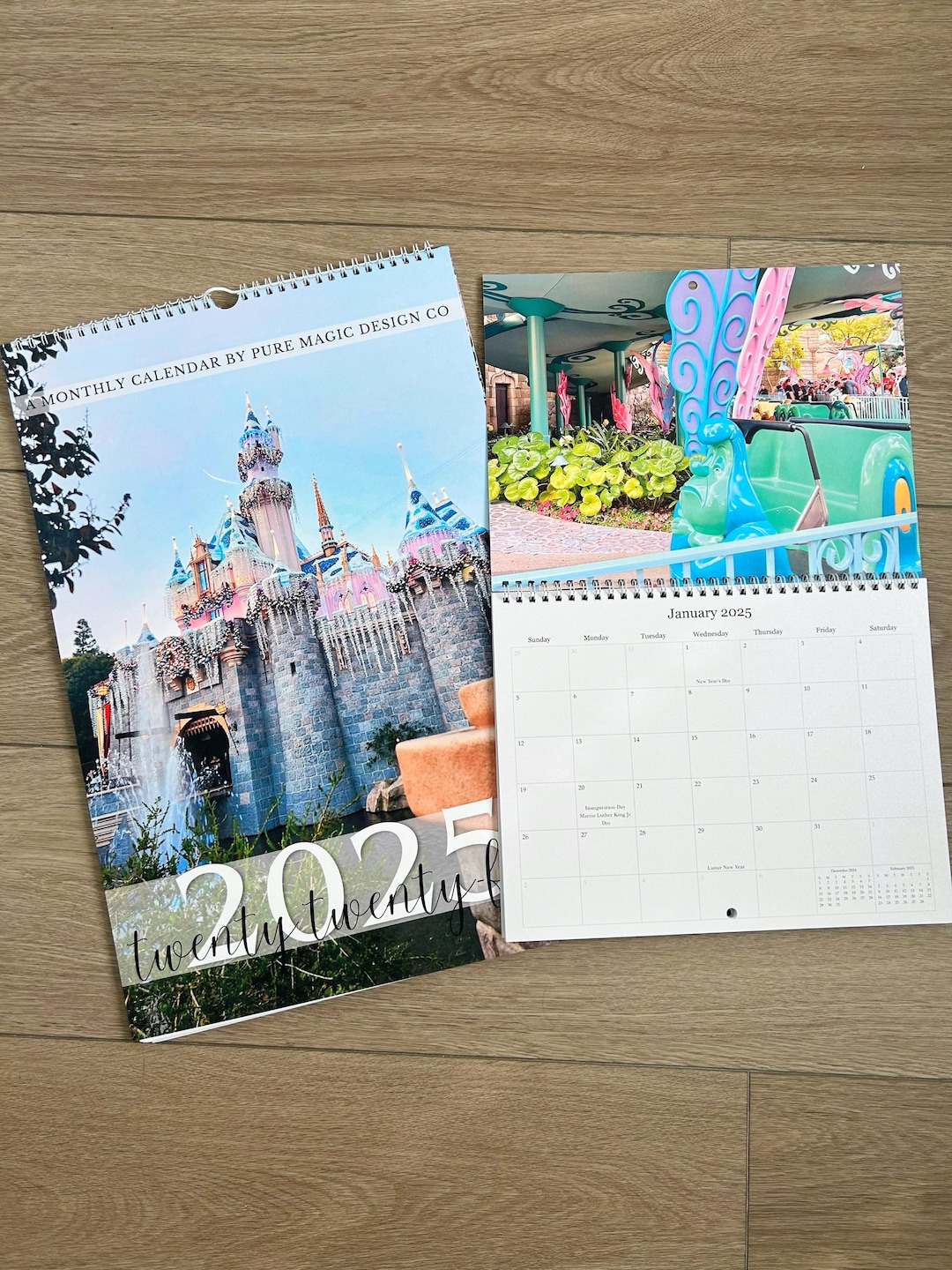 Calendario Disneyland 2025, Calendario mensual 2025, Calendario Disney